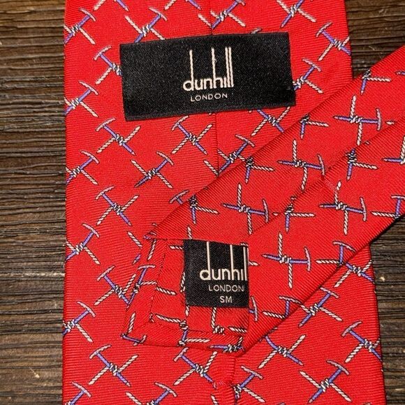 Dunhill London Silk Tie - Picture 4 of 6